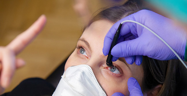 podstawowe badanie ostrości wzroku